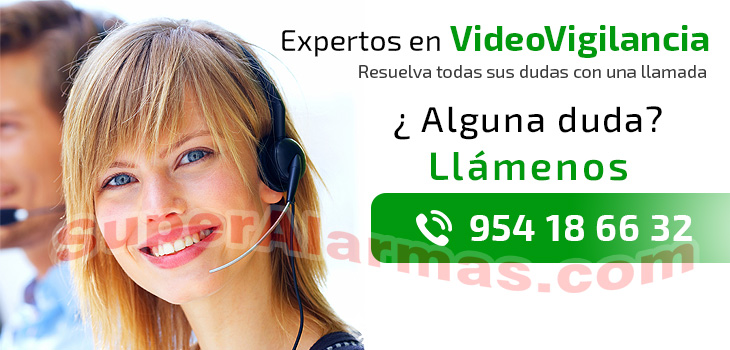 Si quiere hablar con un experto en videovigilancia, llámenos.