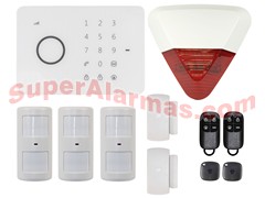 SISTEMA DE ALARMA SEGURIDAD COMPLETA GSM G5