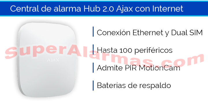 SENSOR DE MOVIMIENTO CÁMARA INTEGRADA AJAX