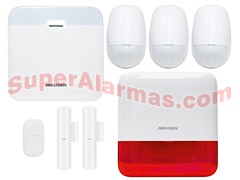 KIT DE ALARMA HIKVISION AX-PRO 64 SEGURIDAD COMPLETA