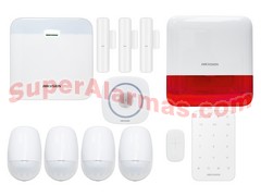 KIT ALARMA HIKVISION AX-PRO 64 DELUXE EN PROPIEDAD