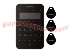 TECLADO TÁCTIL NEGRO CON LECTURA RFID HIKVISION AX-PRO