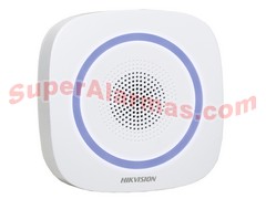 SIRENA DE INTERIOR LUZ AZUL HIKVISION AX-PRO