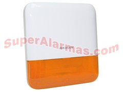 SIRENA DE EXTERIOR LUZ NARANJA HIKVISION AX-PRO