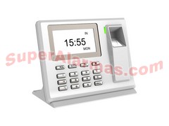 CONTROL DE PRESENCIA IP CON LECTOR DE HUELLAS Y TECLADO