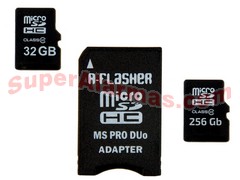 AMPLIACIÓN TARJETA MICROSD DE 32 GB A 256 GB CLASE 10