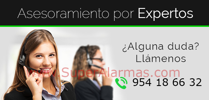 Si quiere hablar con un experto que le asesore sobre sistemas de alarmas, llámenos.