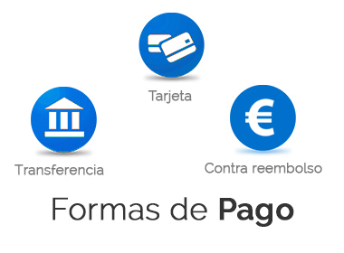 Formas de pago cómodas sin gasto adicional