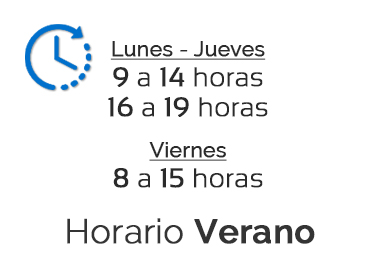 Horario de lunes a viernes de atencion al cliente