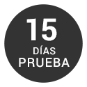 15 días de prueba del producto para su total satisfacción.