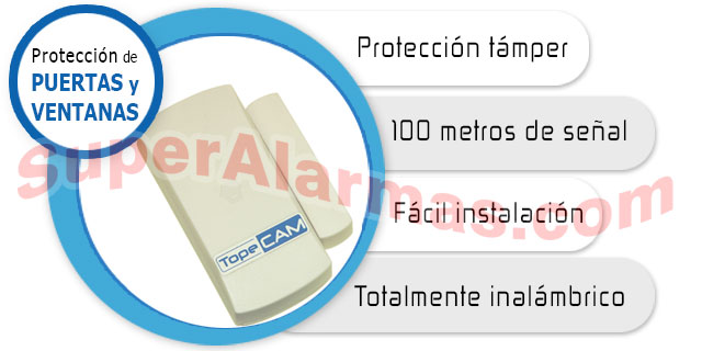 Sensor para puertas y ventanas que le alertarán del estado de cada punto de acceso a su casa