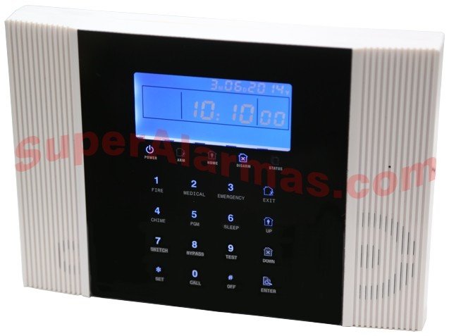 Panel central de la alarma híbrida SafeMax G8