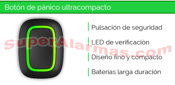 Ajax button para llamadas de emergencia o control de rutinas y secuencias.