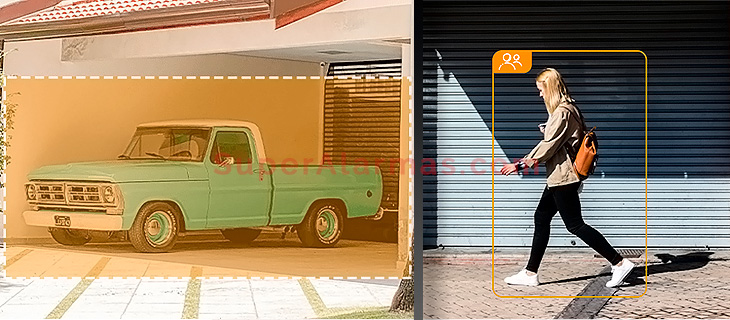 Camara ip wifi 2k 4 megapixeles con sistema de detección de movimiento humano inteligente