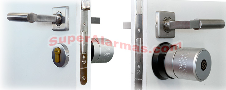 Instalación universal de la cerradura Bluetooth con app móvil