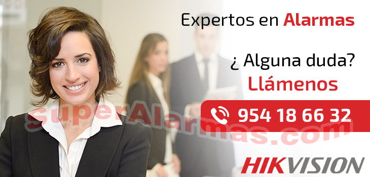 Expertos en sistemas de alarma Hikvision AX-Pro